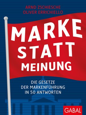 cover image of Marke statt Meinung